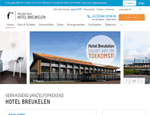 Tablet Screenshot of hotelbreukelen.nl